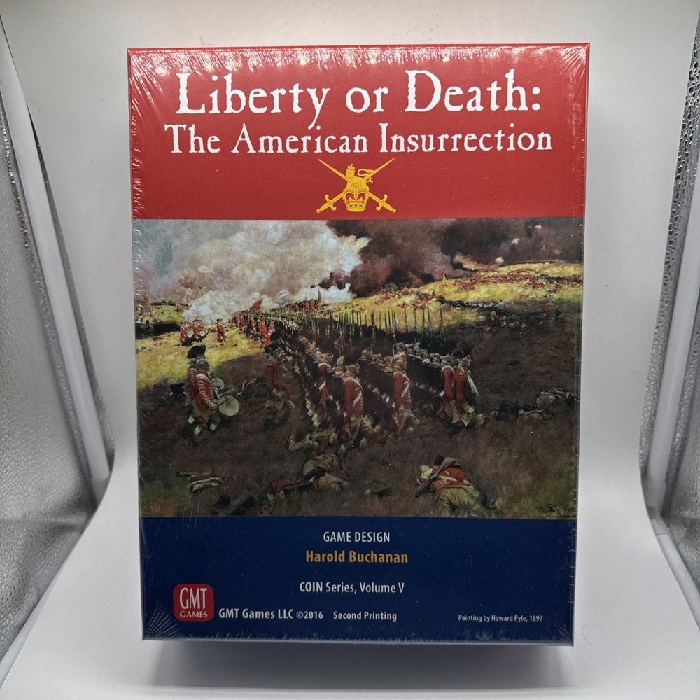 GMT Wargame Liberty or Death - The American Insurrection New
